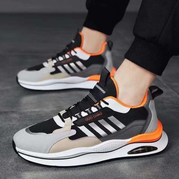 Mesh breathable sports shoes, Korean version, fashionable and trendy shoes, travel shoes, running shoes - Image 7