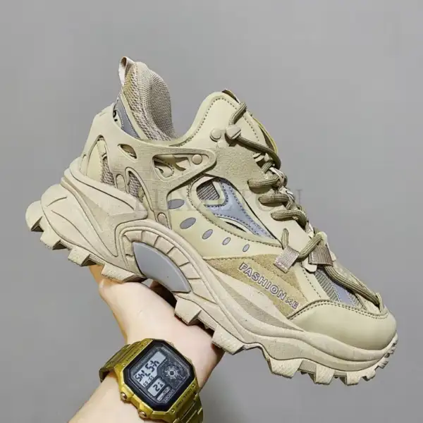 Men's sports shoes thick soled running shoes men's - Image 5