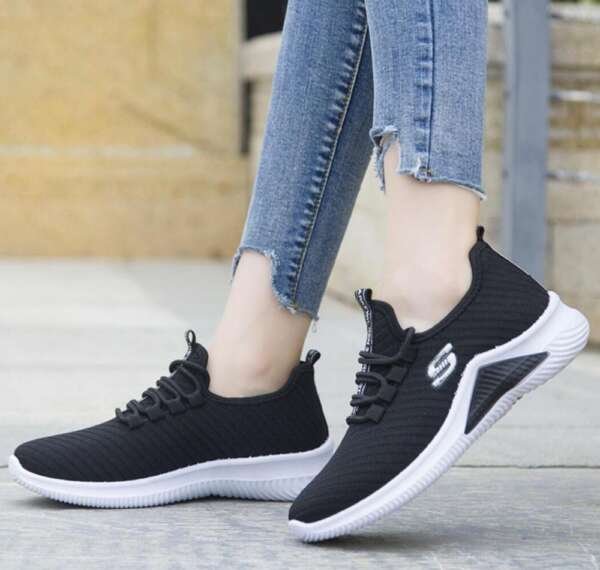 Women Sneakers 2020 Ladies Sports Shoes Ladies Trainers Platform Woman Baskets Femme Dames Black Mujer Tenis Feminino - Image 6