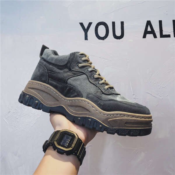 Dad Shoes New Autumn Men's Shoes Sports Casual Trendy Shoes All-Match Running Trend Ins Men's Travel Shoes - Image 3