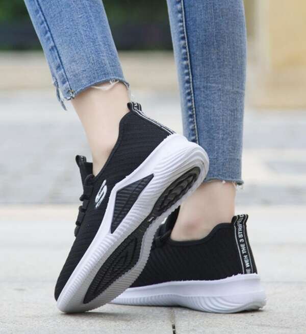 Women Sneakers 2020 Ladies Sports Shoes Ladies Trainers Platform Woman Baskets Femme Dames Black Mujer Tenis Feminino - Image 5